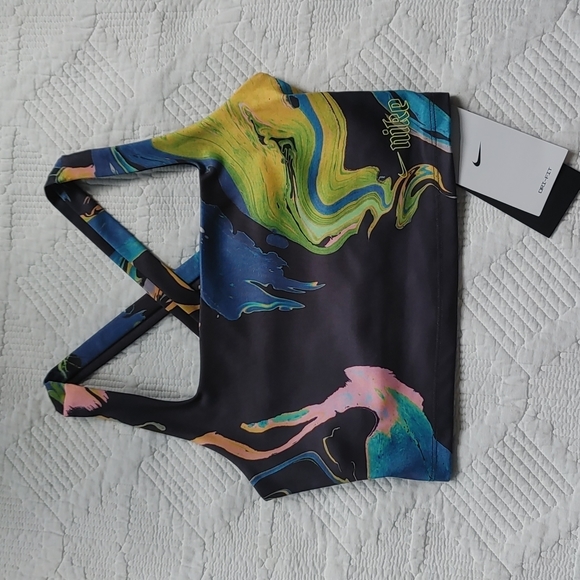 Nike Other - Nike | marbled multi-color dri-fit athletic top
